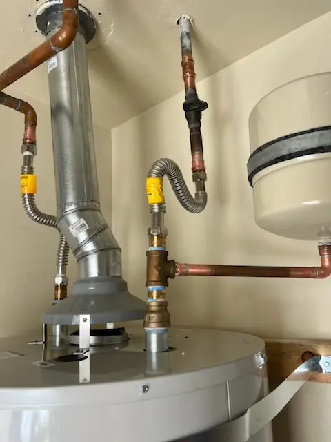 Water heater installation and plumbing repair in Orland